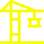 construction company icon 7 yellow