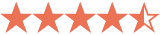 star rating 4 5